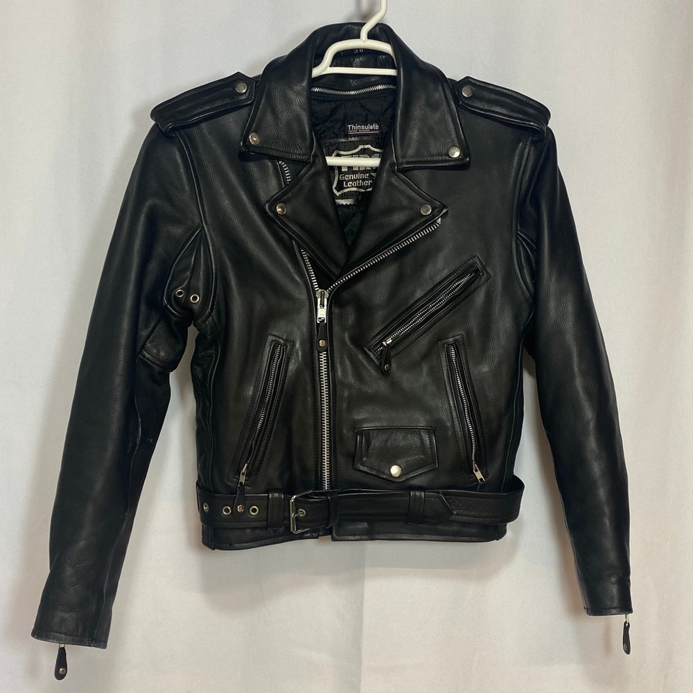 Black Leather Jacket - image 1